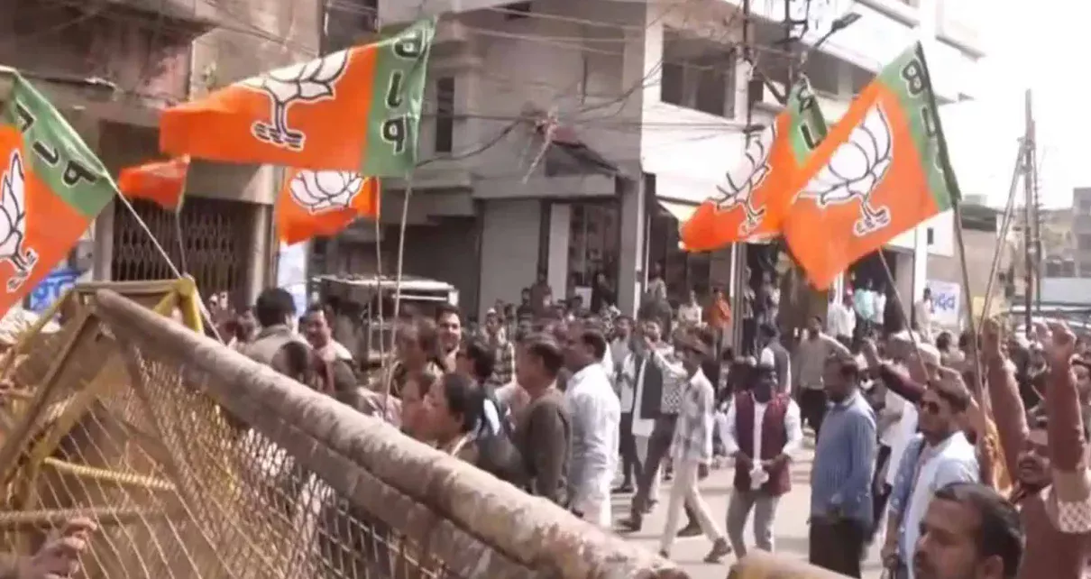 Indore congress bjp clash