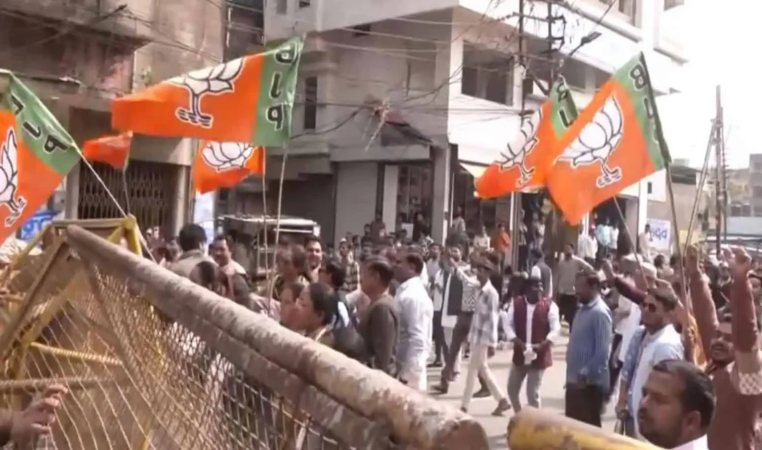 Indore congress bjp clash